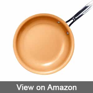 BulbHead Red Copper Frying Pan Set review