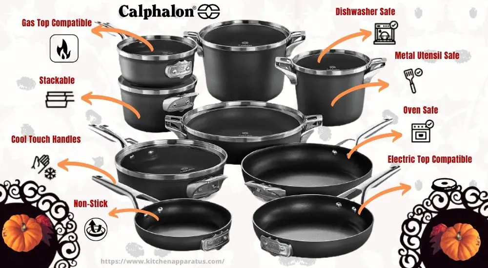 Calphalon Premier Space Saving Nonstick 15 Piece Set
