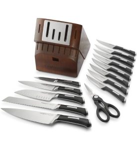 Calphalon Precision Self-Sharpening 15-Piece Knife Block Set