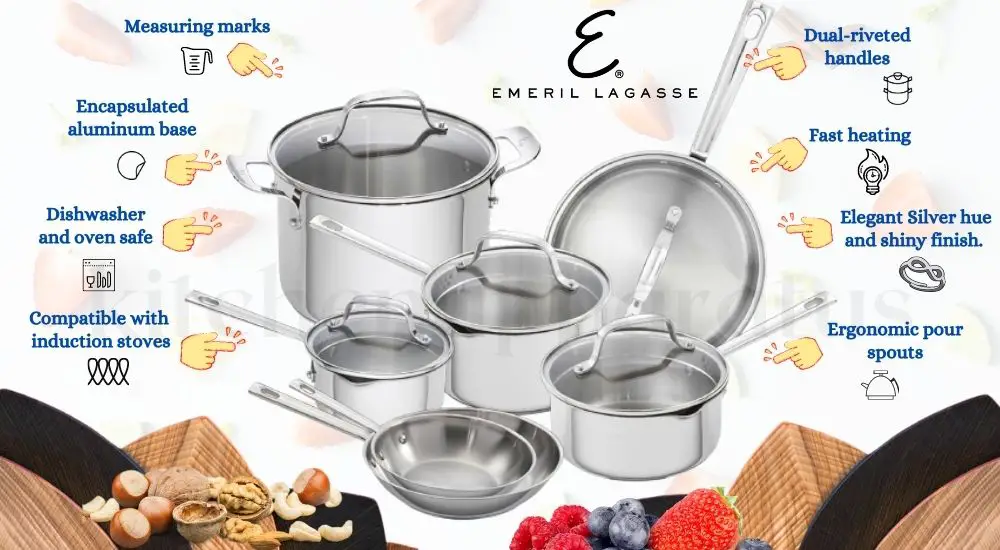 emeril lagasse stainless steel cookware reviews