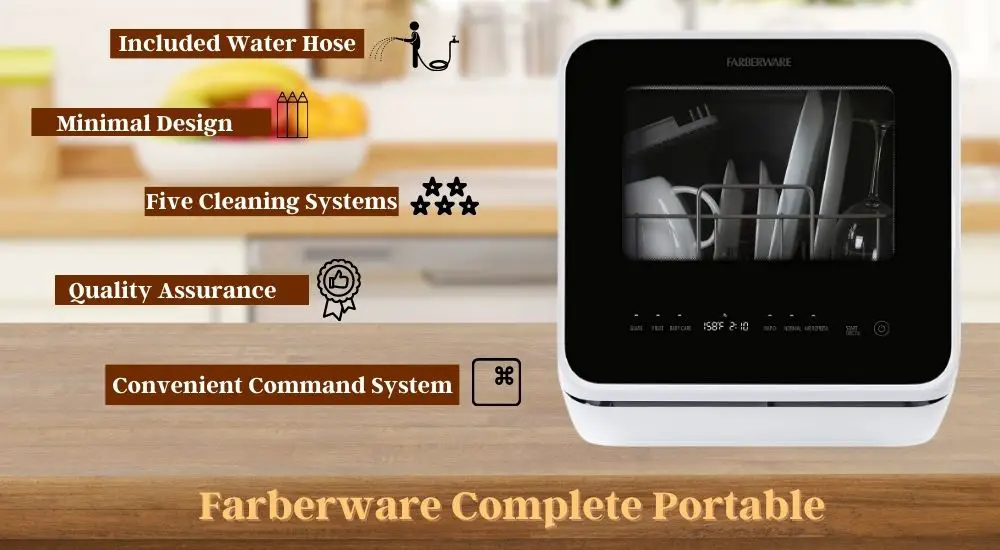 farberware portable dishwasher