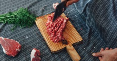 Knife to cut frozen meat