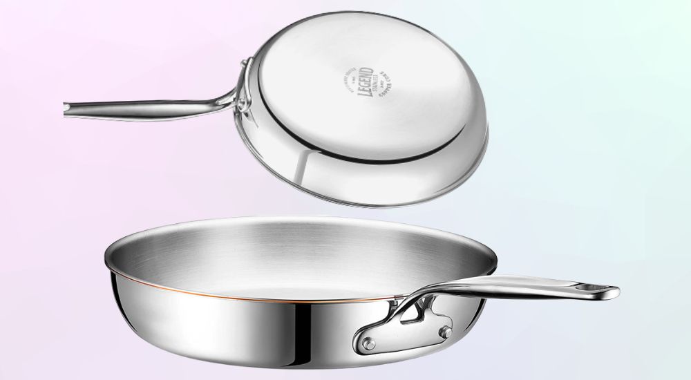 cookware with copper core