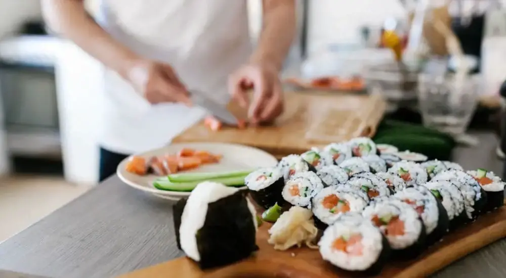 Sushi Making Process